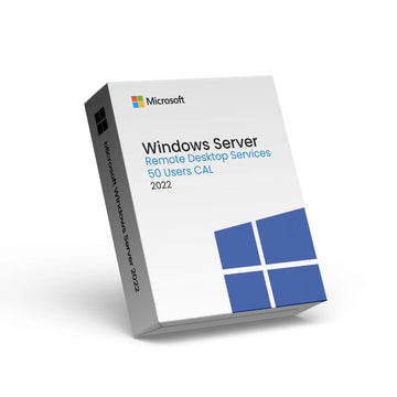 Microsoft Windows Server 2022 | Remote Desktop Services 50 Users CAL