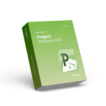 Microsoft Project Standard 2010 | For 1 Pc