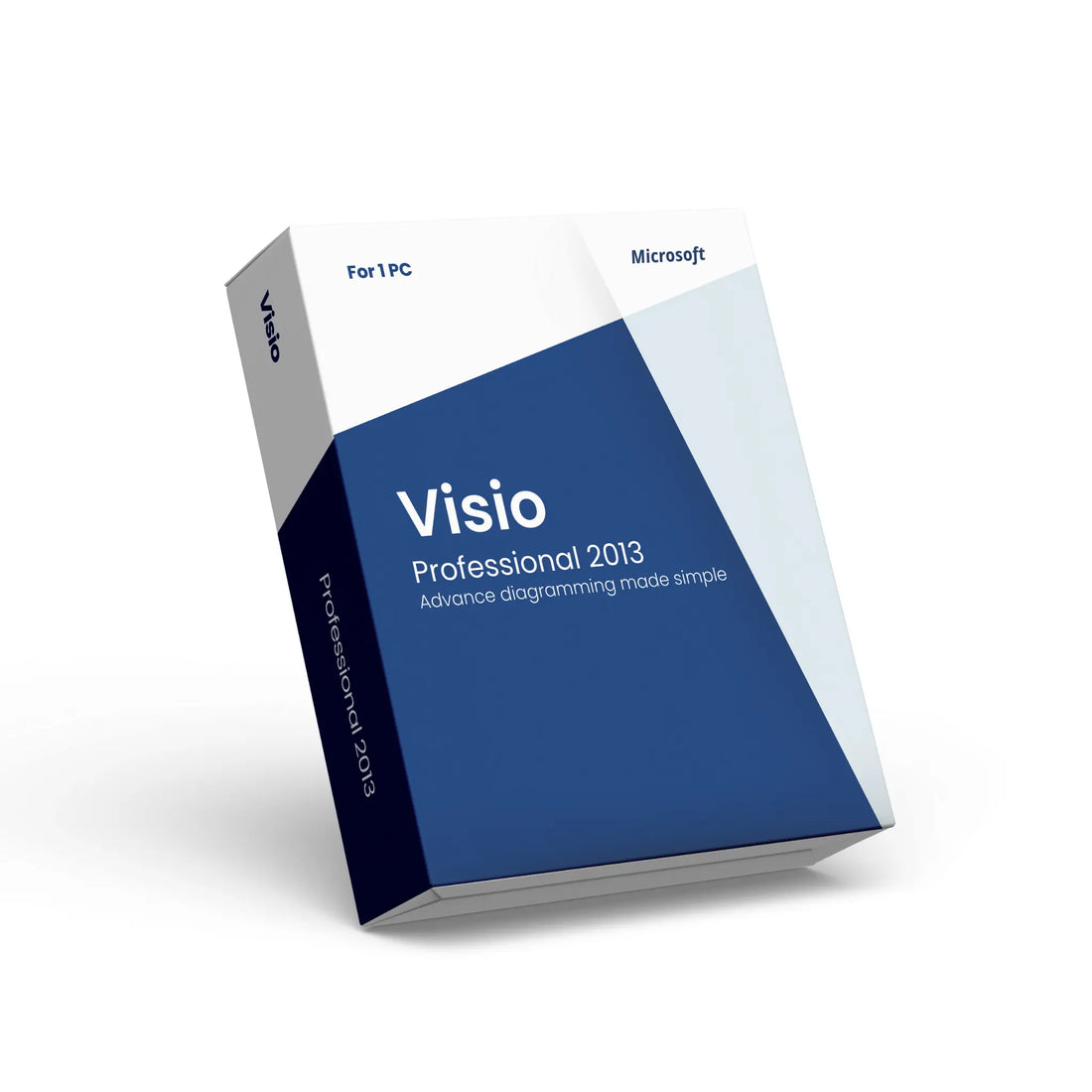 Microsoft Visio Professional 2013 | Advance Diagraming made simple | For 1 PC